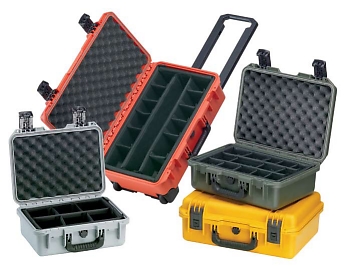 Pelican Storm Cases with Padded Dividers
